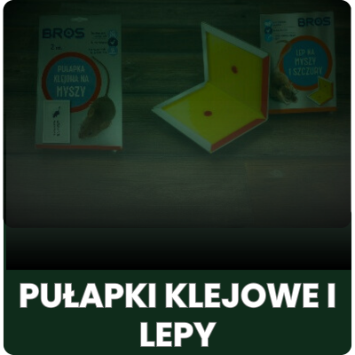 Pułapki klejowe i lepy na myszy i szczury